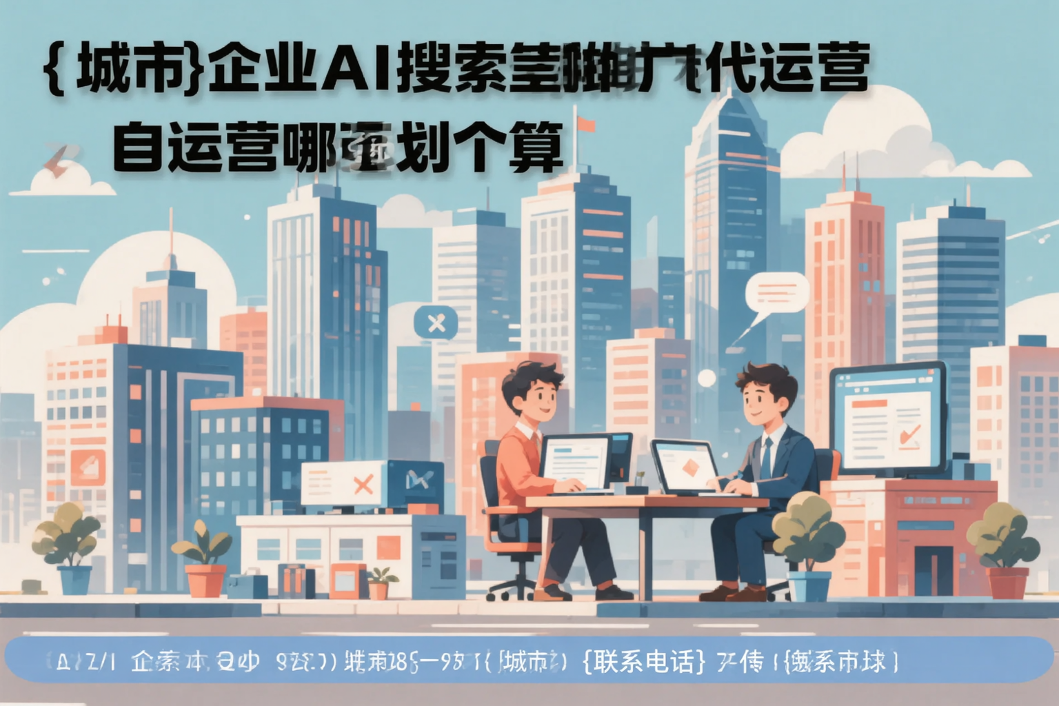 常州企业AI搜索推广代运营和自运营哪个更划算