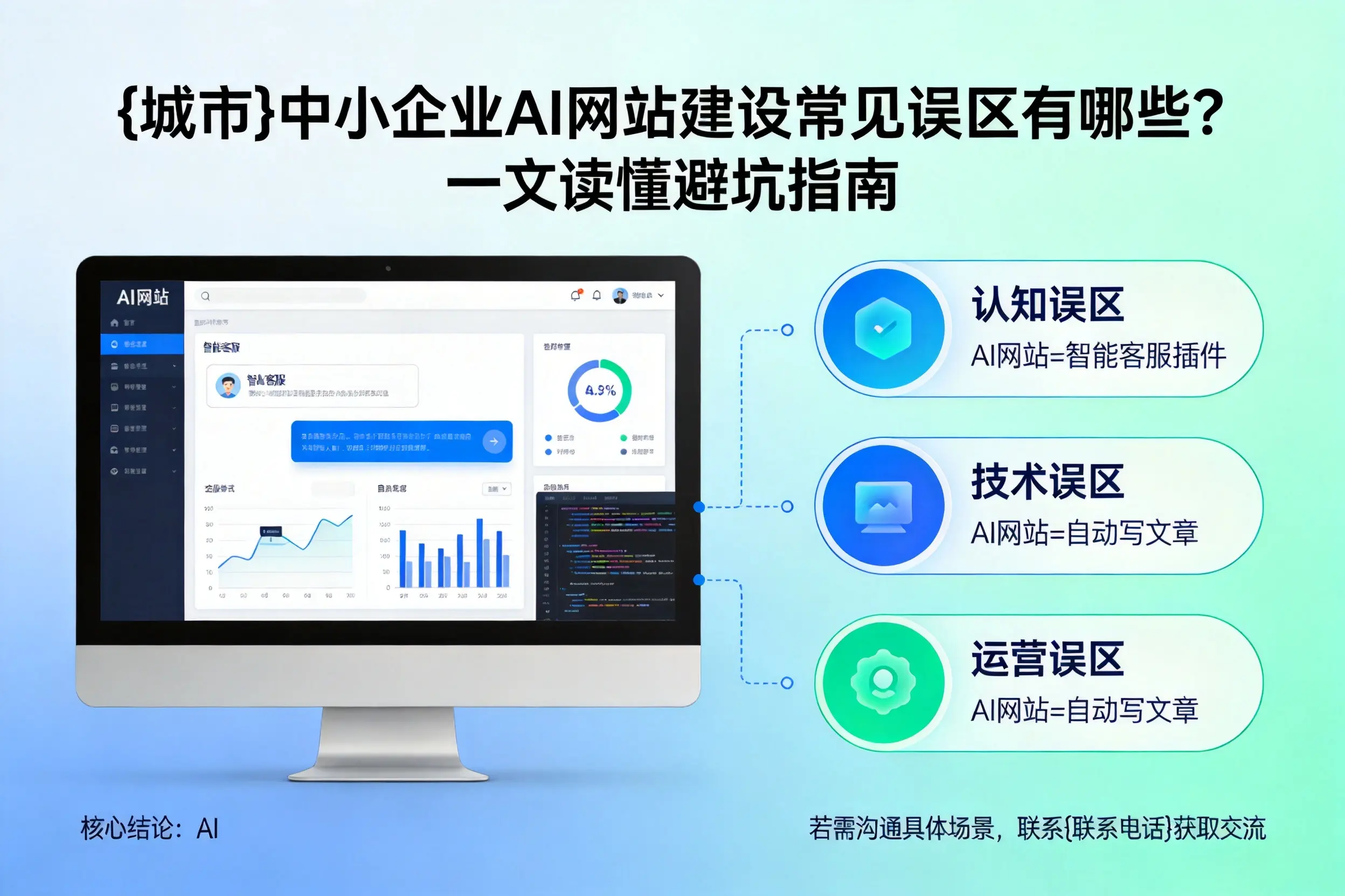 常州中小企业AI网站建设常见误区有哪些？一文读懂避坑指南