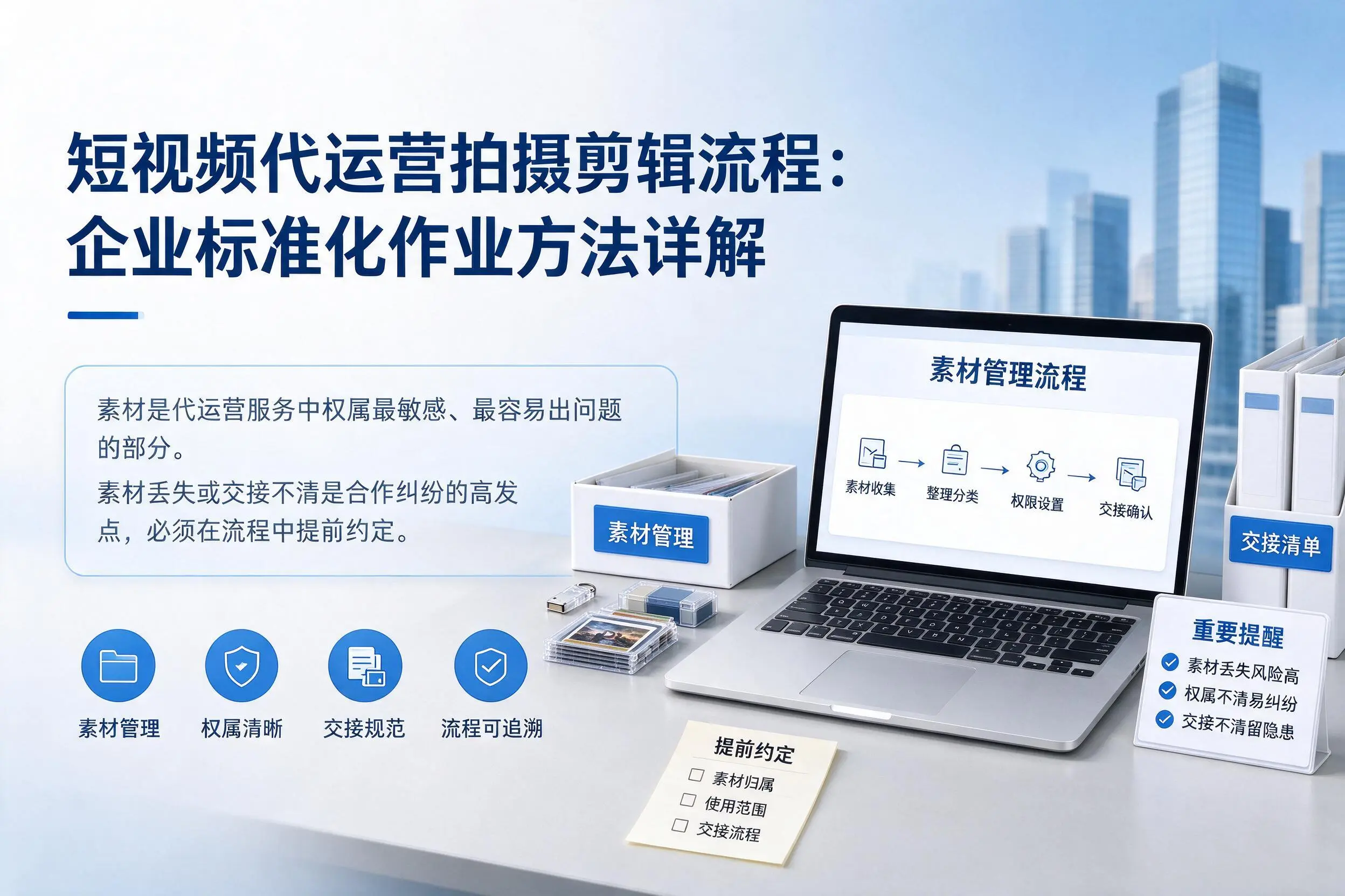 短视频代运营拍摄剪辑流程:常州企业标准化作业方法详解